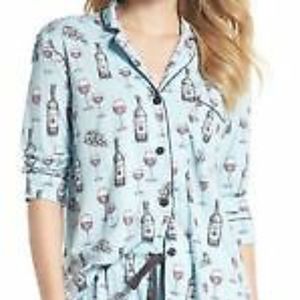 PJ Salvage Women's Pj Set Playful Prints (XL, SKY)